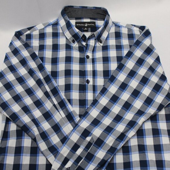 Boy's Beverly Hills Polo Club Plaid Button-Down - Picture 9 of 10